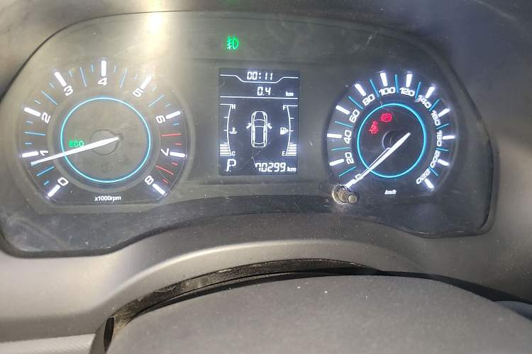 Used Chery Tiggo 3 2016 1.6L CVT Fashion Edition Odometer Close Up