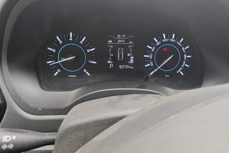 Used Chery Tiggo 3 2016 1.6L CVT Fashion Edition Odometer Close Up