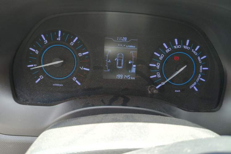 Used Chery Tiggo 3 2016 1.6L Manual Fashion Edition Odometer Close Up
