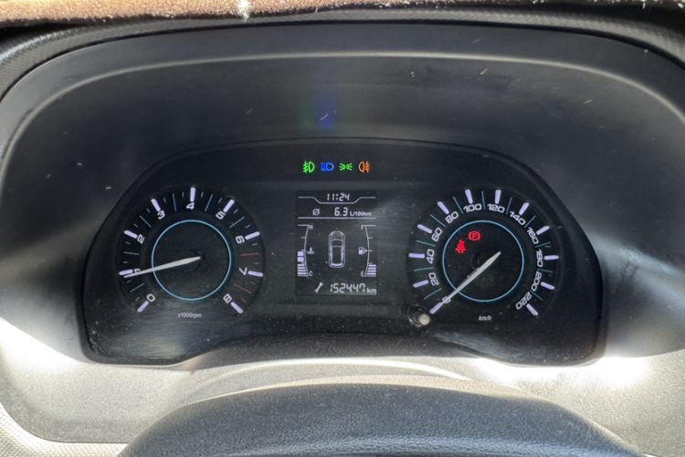 Used Chery Tiggo 3 2016 1.6L Manual Fashion Edition Odometer Close Up