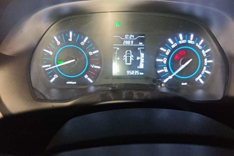 Used Chery Tiggo 3 2016 1.6L CVT Fashion Edition Odometer Close Up