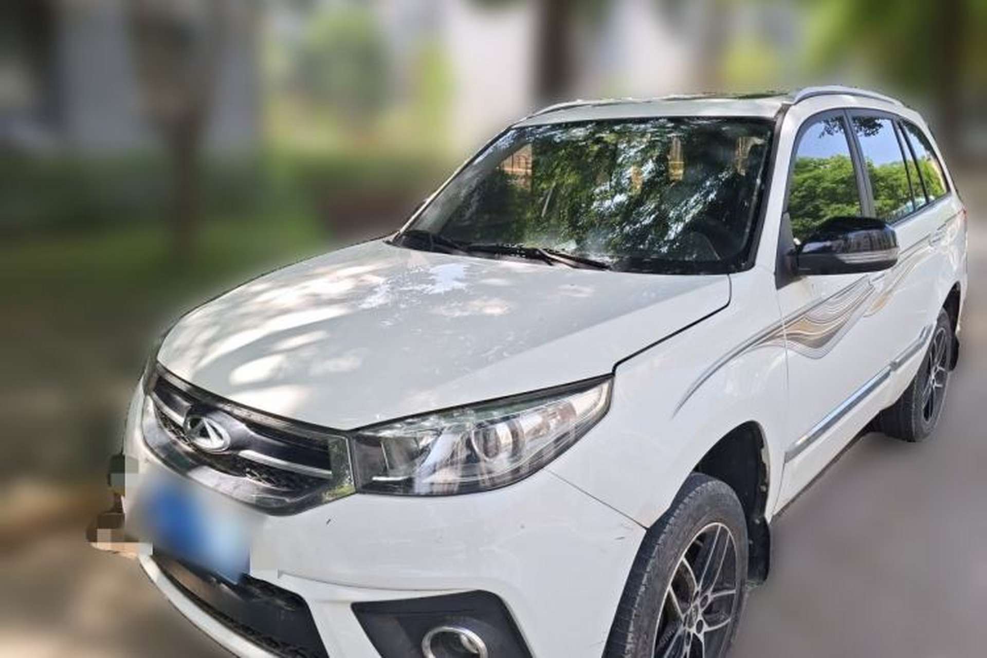 Used Chery Tiggo 3 2018 1.6L Manual Million Global Edition Front Left 45 Deg