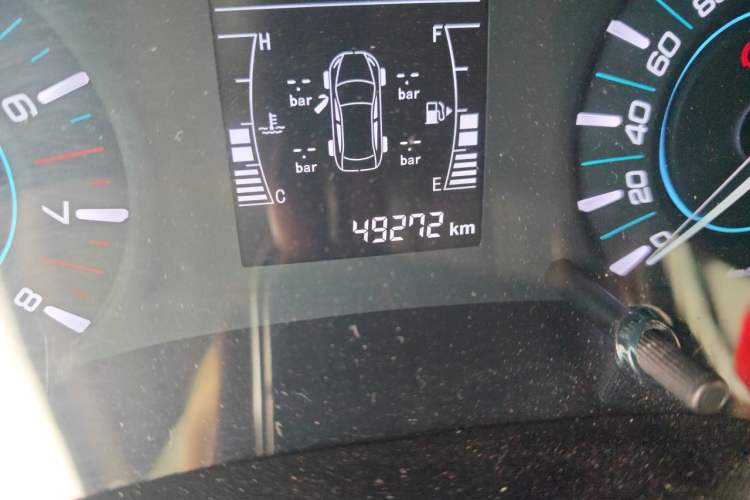 Used Chery Tiggo 3 2018 Classic Edition 1.6L Manual Elite Model Odometer Close Up
