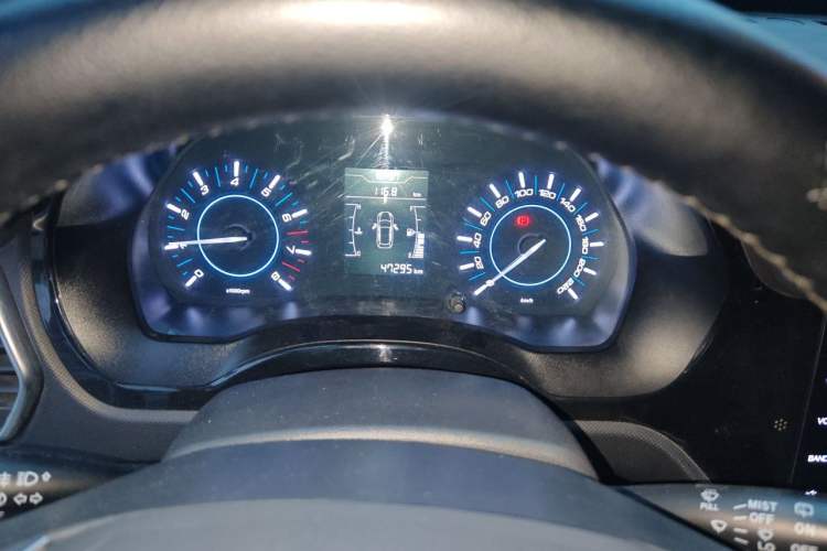 Used Chery Tiggo 3 2018 1.6L Manual Million Global Edition Odometer Close Up