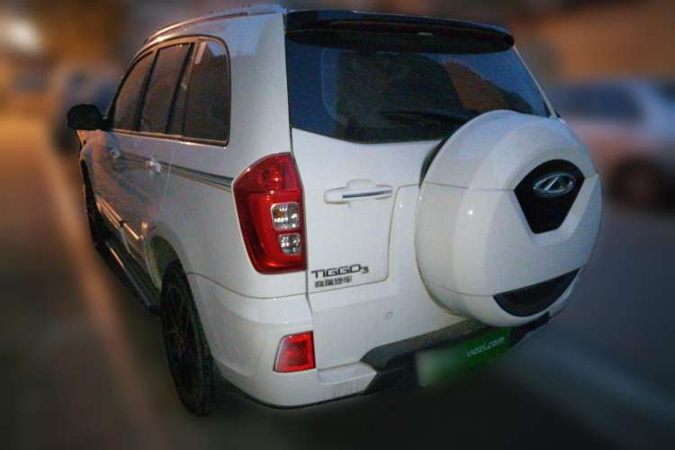Used Chery Tiggo 3 2018 1.6L CVT Million Global Edition Rear Left 45 Deg