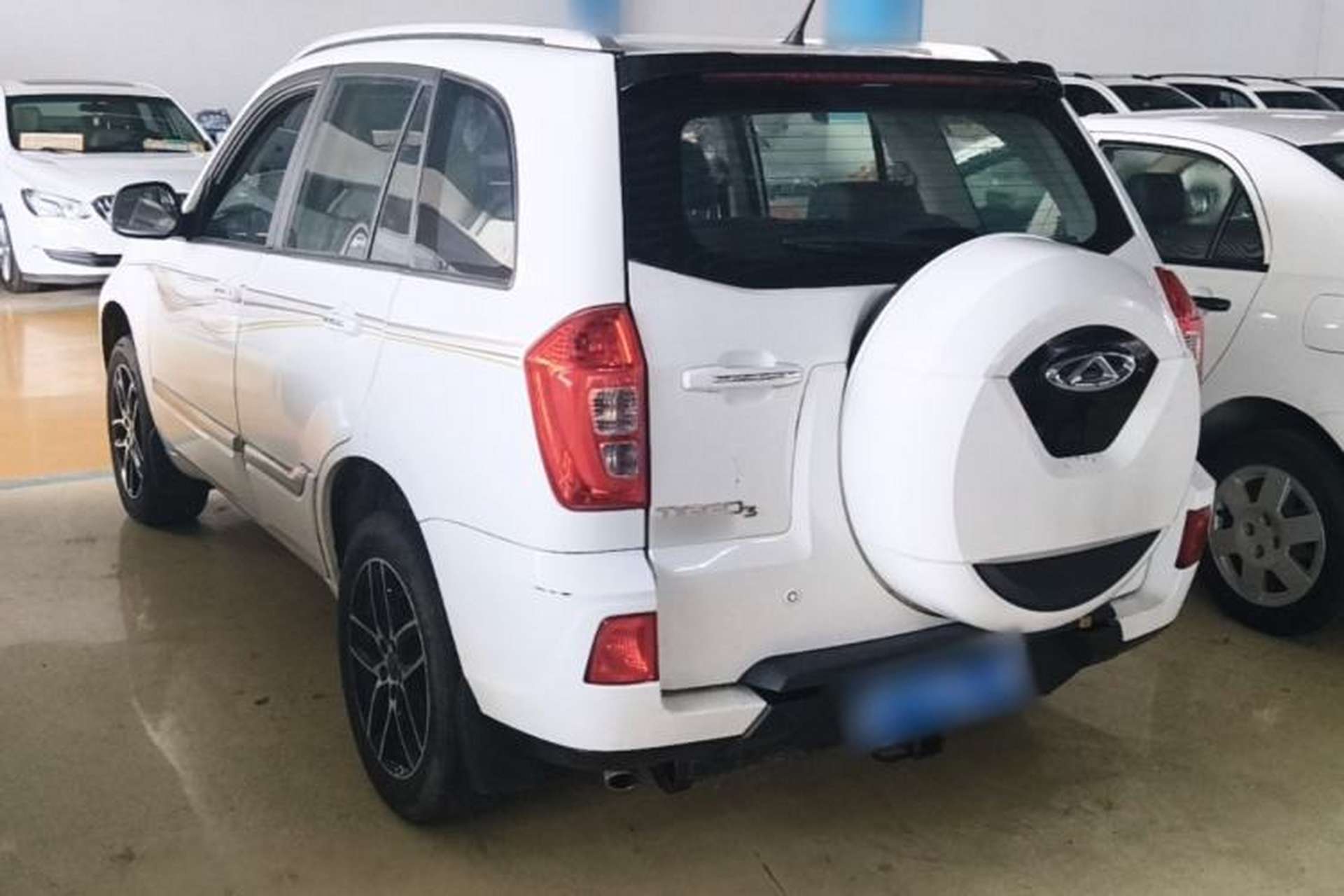 Used Chery Tiggo 3 2018 1.6L CVT Million Global Edition Rear Left 45 Deg