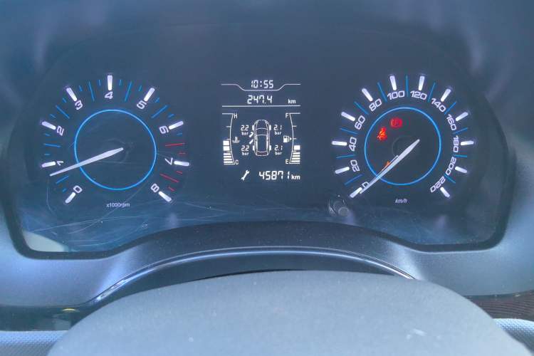 Used Chery Tiggo 3 2020 Million Global Edition 1.5L Manual Elite Model Odometer Close Up