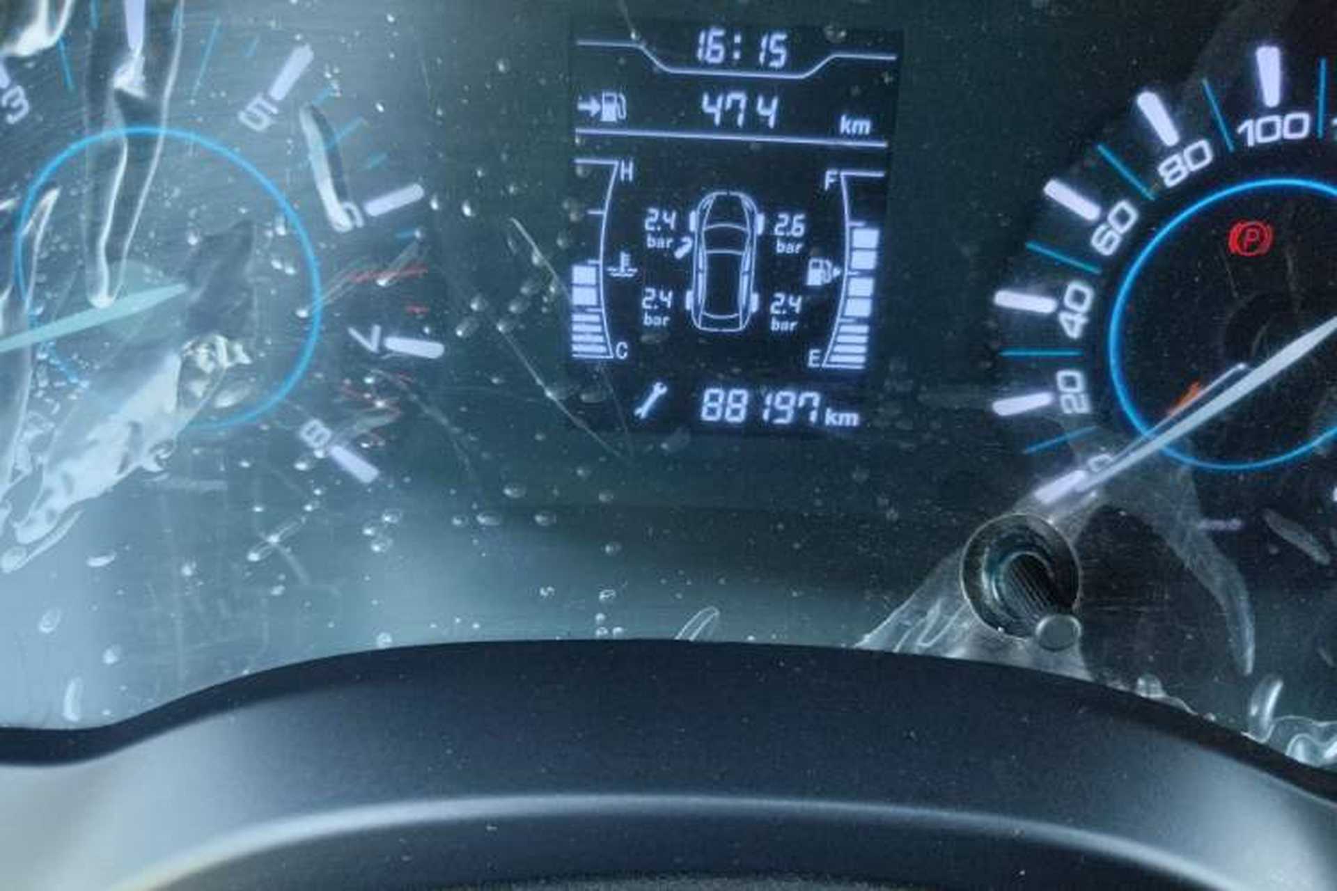 Used Chery Tiggo 3 2020 Million Global Edition 1.5L Manual Fashion Model Odometer Close Up