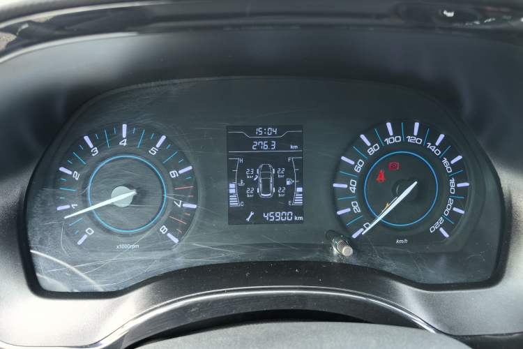 Used Chery Tiggo 3 2020 Million Global Edition 1.5L Manual Elite Model Odometer Close Up