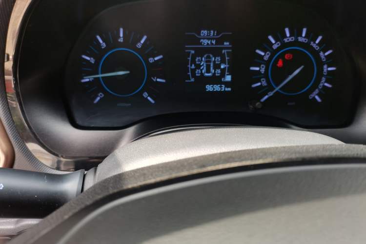 Used Chery Tiggo 3 2020 Million Global Edition 1.5L Manual Elite Model Odometer Close Up