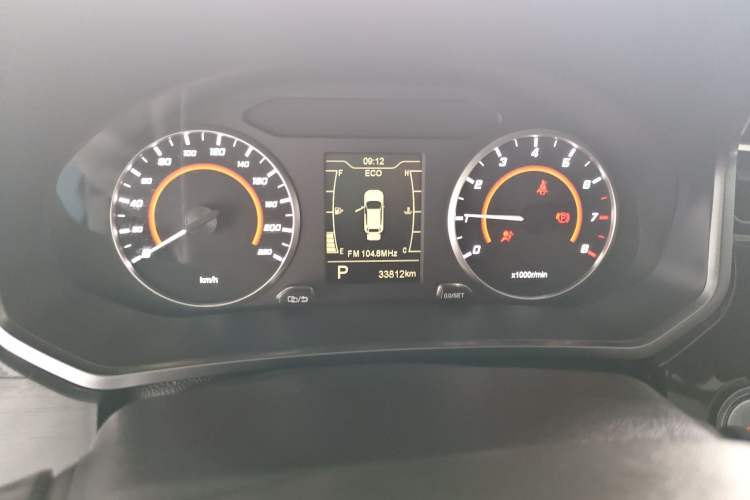 Used Chery Tiggo 3X 2021 PLUS 1.5L CVT Thrilling Red Date Edition Odometer Close Up