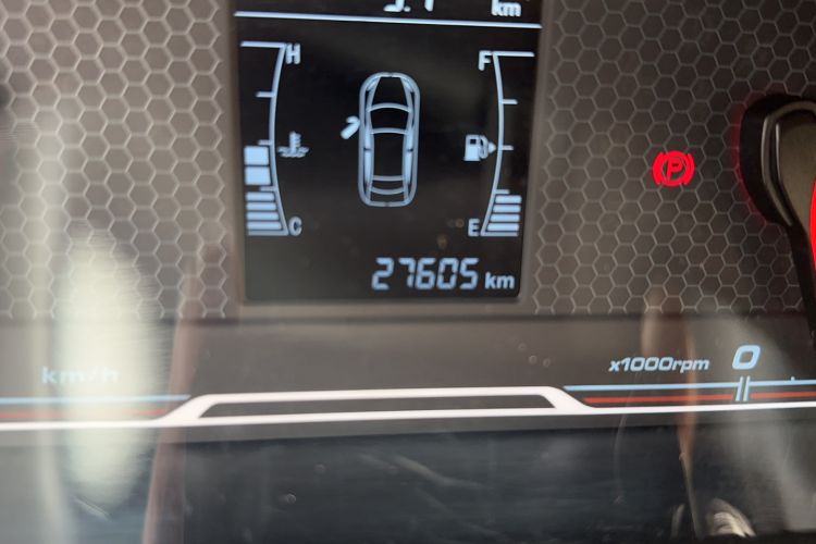 Used Chery Tiggo 3X 2017 1.5L Manual Fashion Edition Odometer Close Up