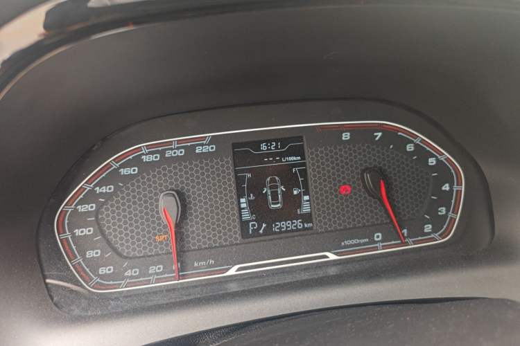 Used Chery Tiggo 3X 2017 1.5L Automatic Fashion Edition Odometer Close Up