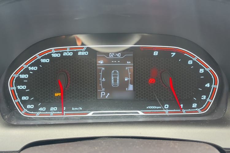 Used Chery Tiggo 3X 2017 1.5L Automatic Fashion Edition Instrument Cluster
