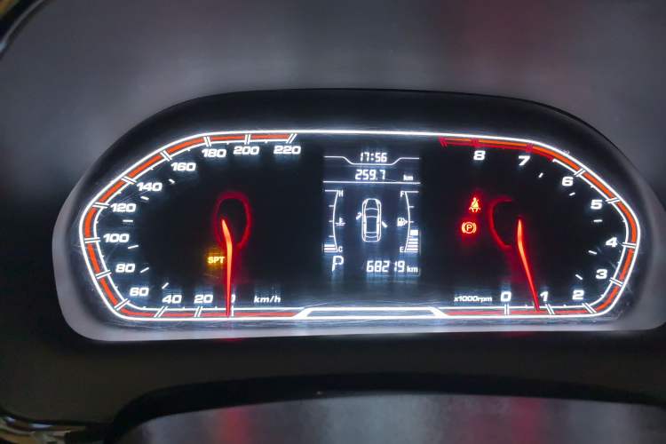 Used Chery Tiggo 3X 2017 1.5L Automatic Fashion Edition Instrument Cluster