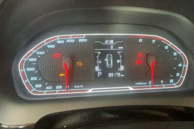 Used Chery Tiggo 3X 2017 1.5L Automatic Fashion Edition Odometer Close Up