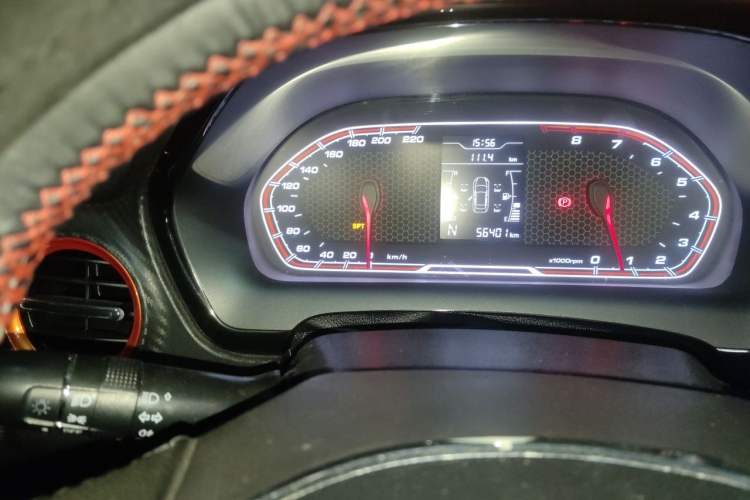 Used Chery Tiggo 3X 2017 1.5L Automatic Luxury Edition Odometer Close Up