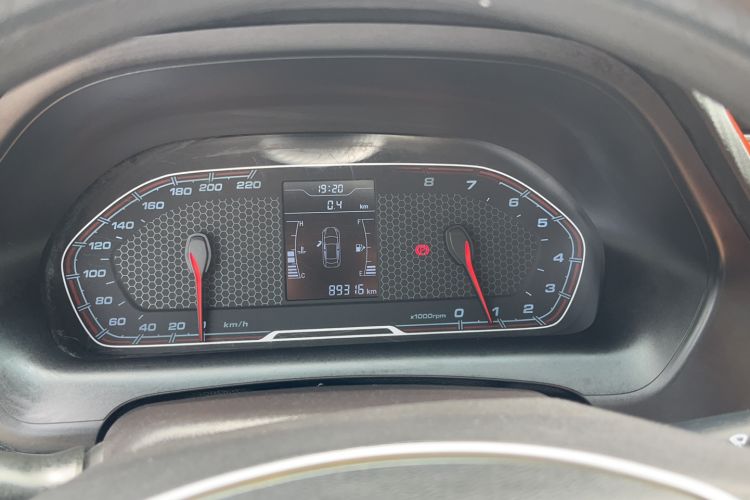 Used Chery Tiggo 3X 2017 1.5L Manual Comfort Edition Odometer Close Up