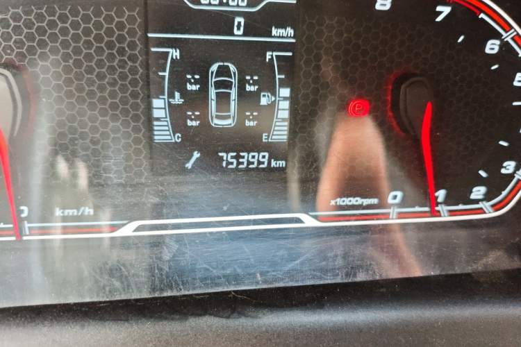Used Chery Tiggo 3X 2017 1.5L Manual Luxury Edition Odometer Close Up
