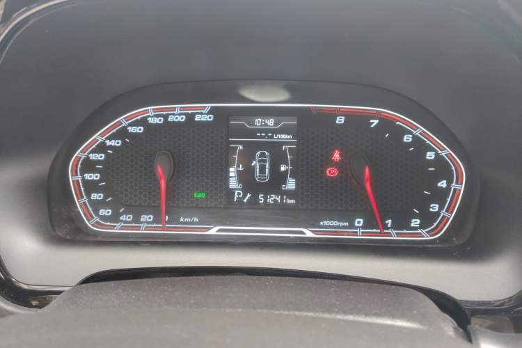 Used Chery Tiggo 3X 2017 1.5L Automatic Fashion Edition Odometer Close Up