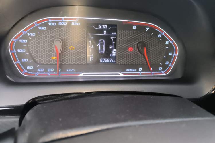 Used Chery Tiggo 3X 2017 1.5L Automatic Fashion Edition Odometer Close Up