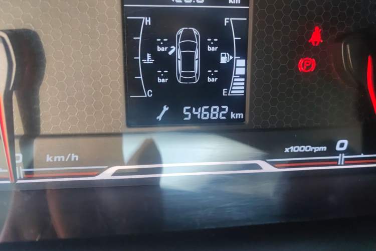 Used Chery Tiggo 3X 2017 1.5L Manual Luxury Edition Odometer Close Up
