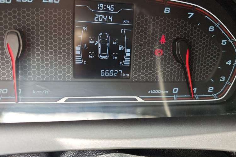 Used Chery Tiggo 3X 2018 1.5L Manual Elite Edition Odometer Close Up