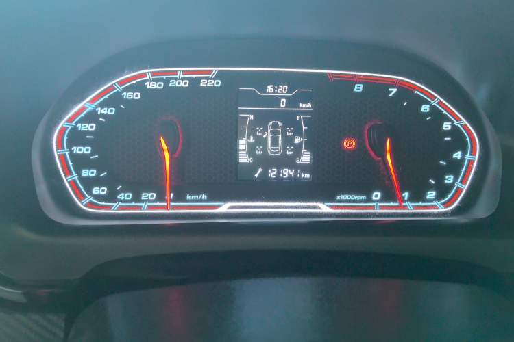 Used Chery Tiggo 3X 2018 1.5L Manual Elite Edition Odometer Close Up
