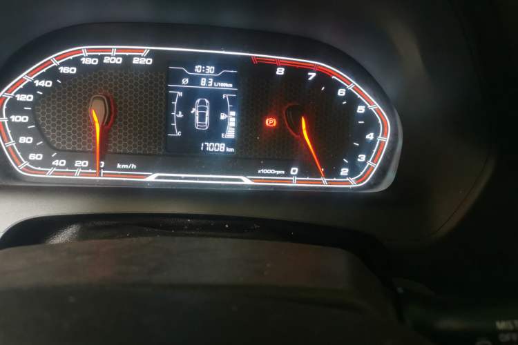 Used Chery Tiggo 3X 2018 1.5L Manual Comfort Edition Odometer Close Up