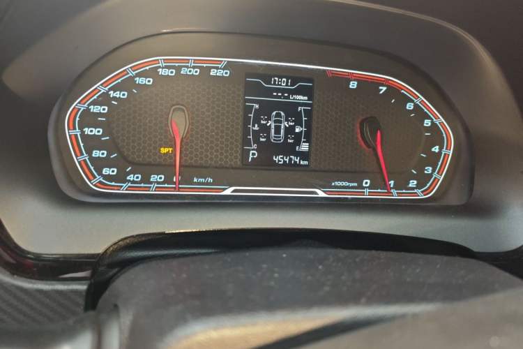 Used Chery Tiggo 3X 2018 1.5L Automatic Elite Edition Odometer Close Up