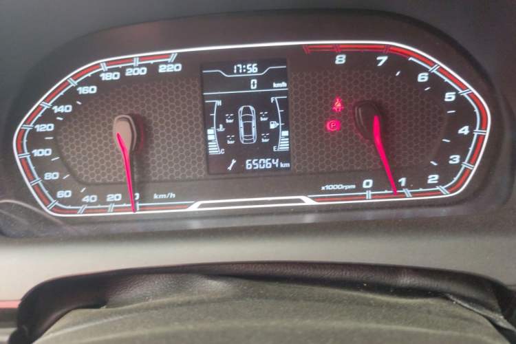 Used Chery Tiggo 3X 2018 1.5L Manual Elite Edition Odometer Close Up