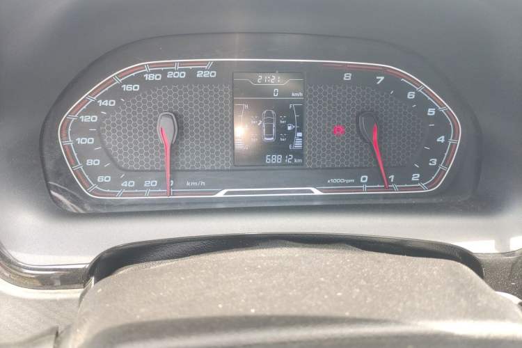 Used Chery Tiggo 3X 2018 1.5L Manual Elite Edition Odometer Close Up