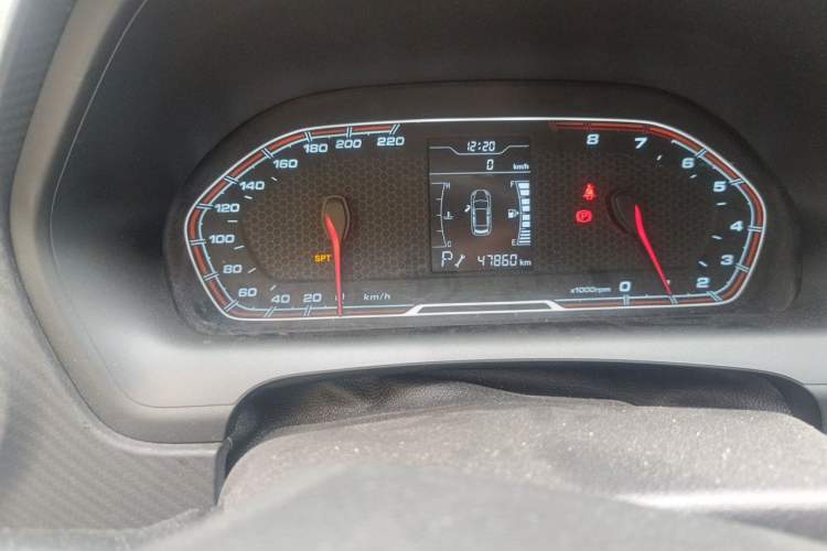 Used Chery Tiggo 3X 2018 1.5L Automatic Comfort Edition Odometer Close Up