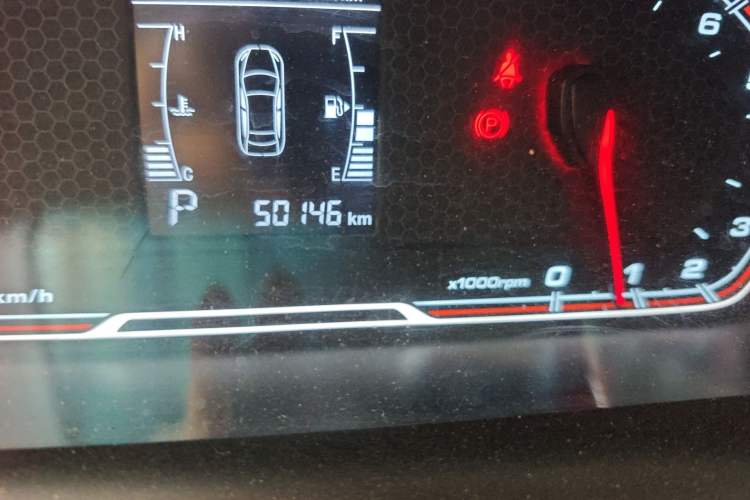 Used Chery Tiggo 3X 2018 1.5L Automatic Comfort Edition Odometer Close Up