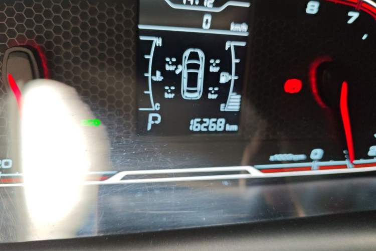 Used Chery Tiggo 3X 2018 1.5L Automatic Elite Edition Odometer Close Up