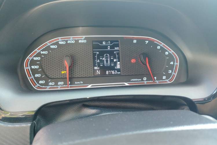 Used Chery Tiggo 3X 2018 1.5L Automatic Luxury Edition Odometer Close Up