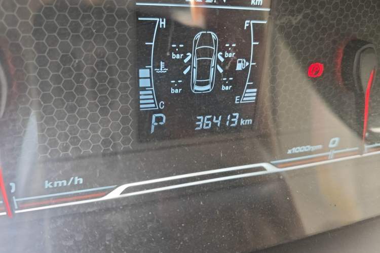Used Chery Tiggo 3X 2018 1.5L Automatic Elite Edition Odometer Close Up