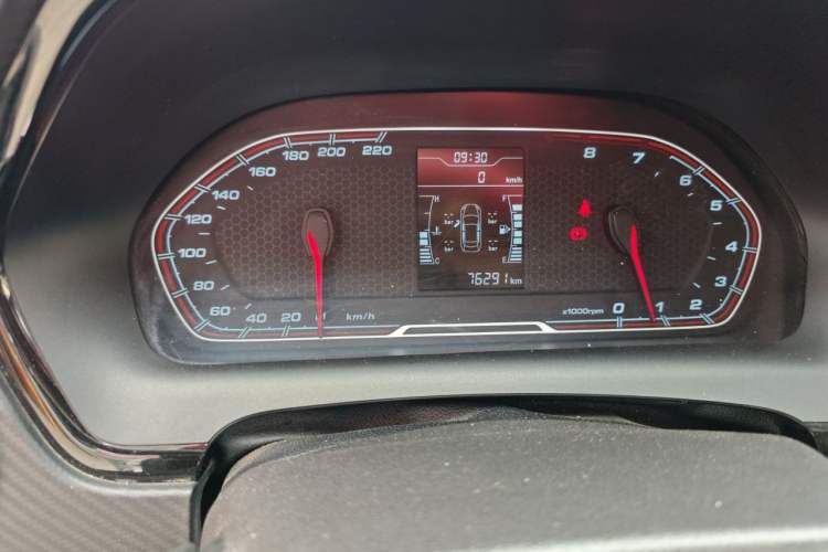Used Chery Tiggo 3X 2018 1.5L Manual Elite Edition Odometer Close Up