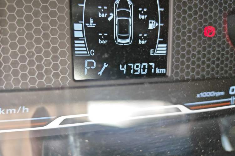 Used Chery Tiggo 3X 2018 1.5L Automatic Elite Edition Odometer Close Up