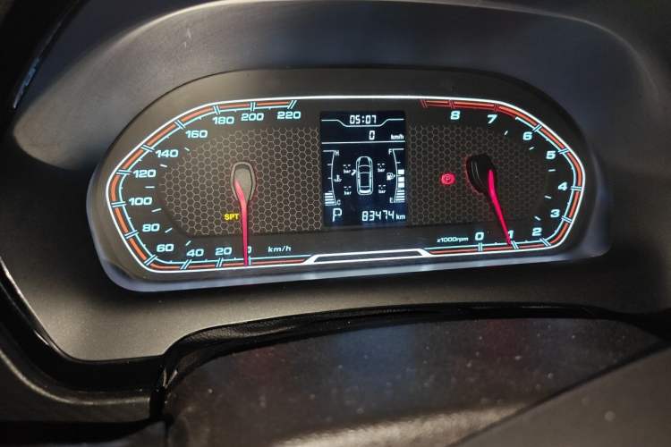 Used Chery Tiggo 3X 2018 1.5L Automatic Elite Edition Odometer Close Up