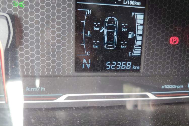 Used Chery Tiggo 3X 2018 1.5L Automatic Elite Edition Odometer Close Up