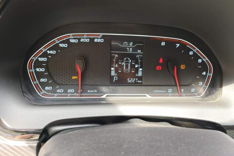 Used Chery Tiggo 3X 2018 1.5L Automatic Elite Edition Odometer Close Up