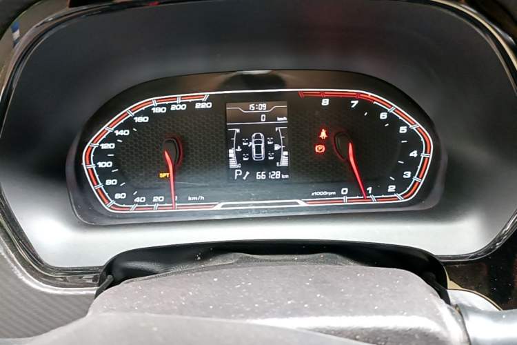 Used Chery Tiggo 3X 2018 1.5L Automatic Elite Edition Odometer Close Up