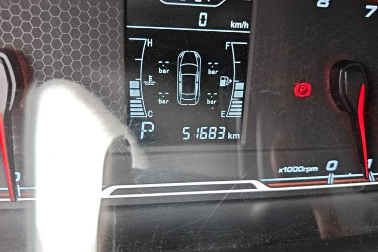 Used Chery Tiggo 3X 2018 1.5L Automatic Luxury Edition Odometer Close Up
