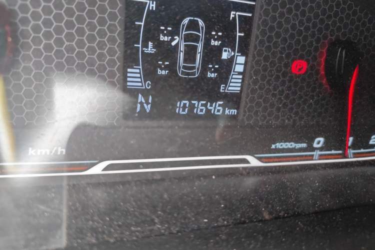Used Chery Tiggo 3X 2018 1.5L Automatic Elite Edition Odometer Close Up