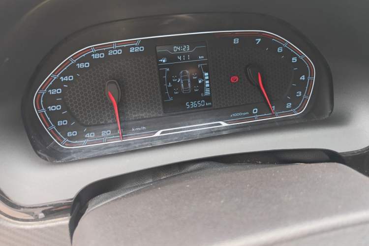 Used Chery Tiggo 3X 2018 1.5L Manual Elite Edition Odometer Close Up