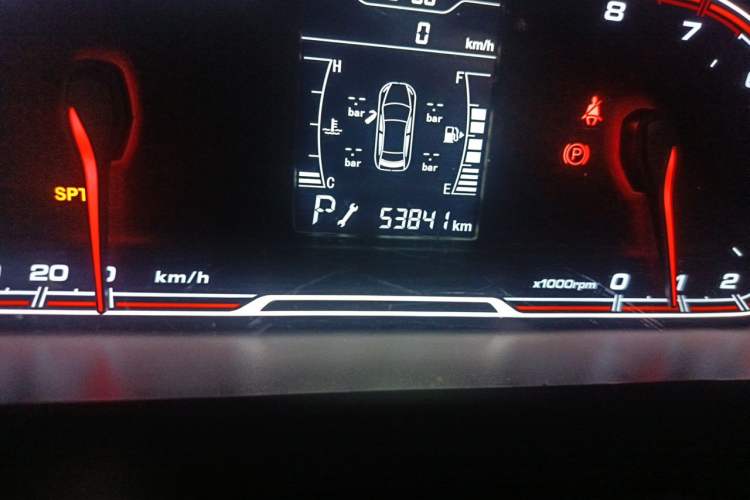 Used Chery Tiggo 3X 2018 1.5L Automatic Elite Edition Odometer Close Up