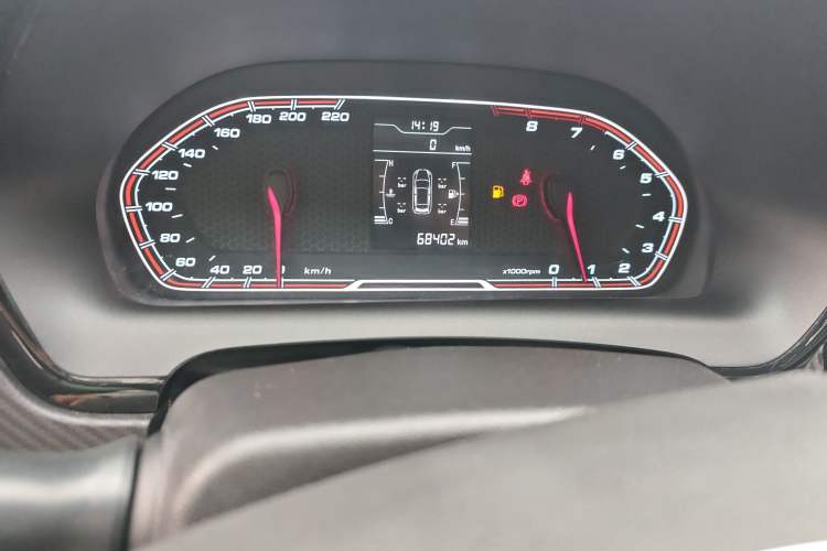 Used Chery Tiggo 3X 2018 1.5L Manual Elite Edition Odometer Close Up