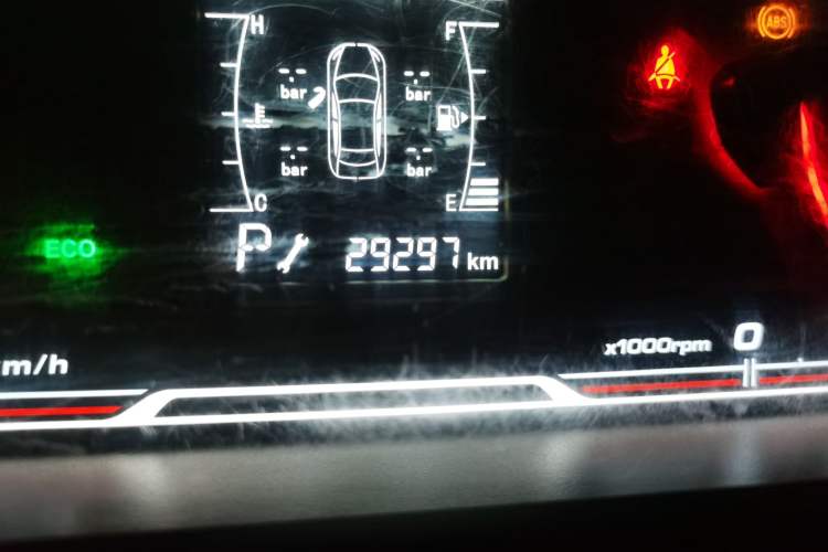 Used Chery Tiggo 3X 2020 Quality Edition 1.5L CVT Luxury Version Odometer Close Up