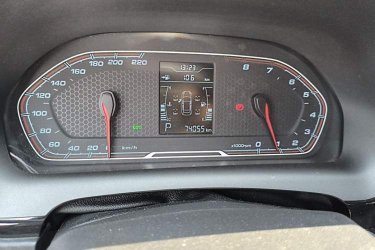 Used Chery Tiggo 3X 2020 Quality Edition 1.5L CVT Luxury Version Odometer Close Up